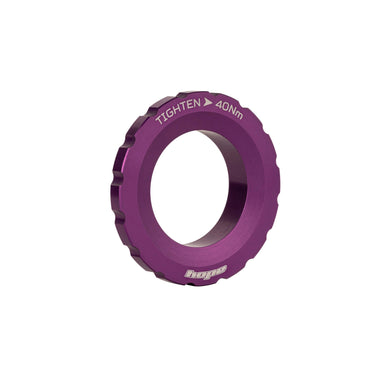 Hope Centre Lock Disc Lockring Ex Purple
